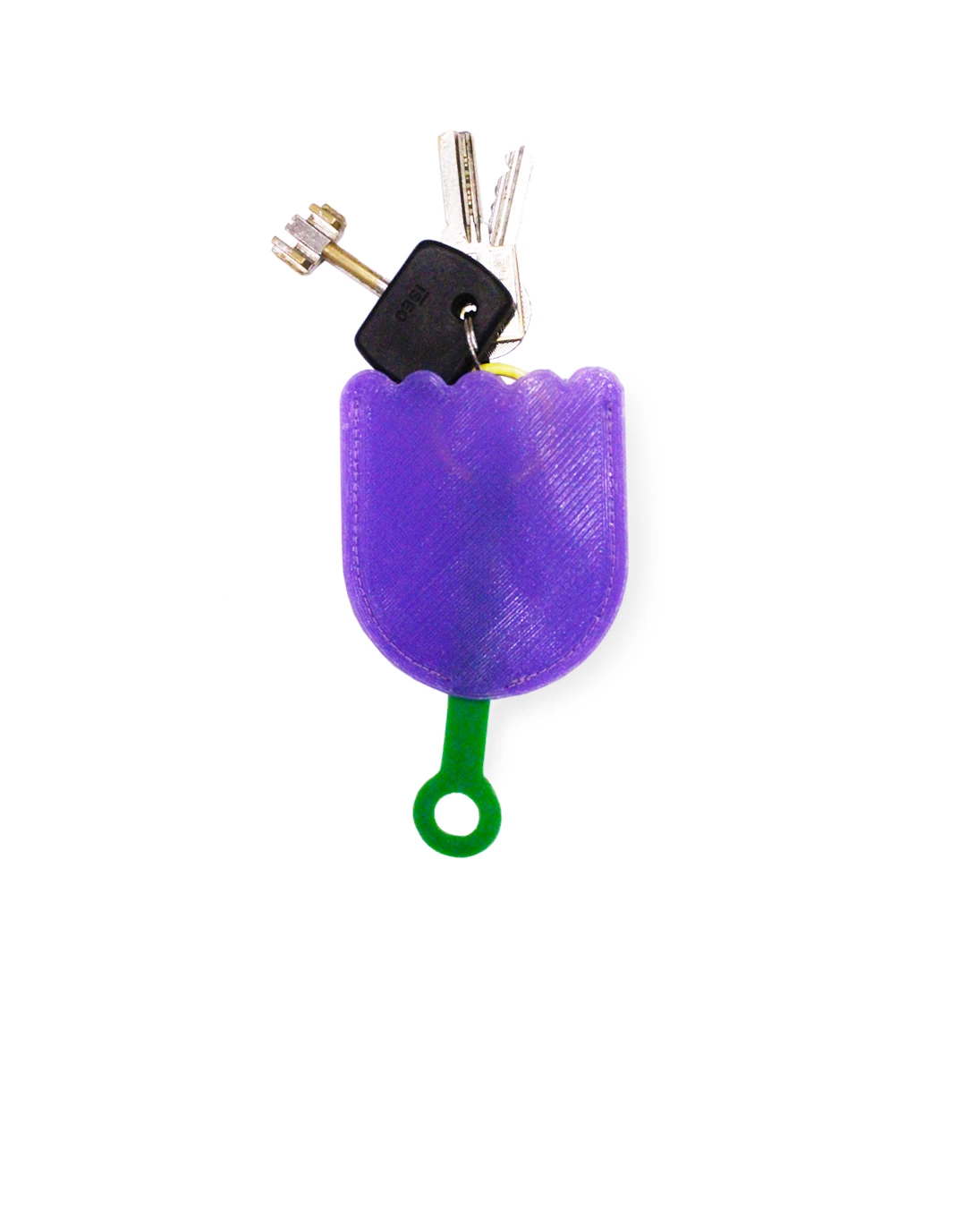 Tulip Key Holder - Violet(Tulip Key Holder Violet) 4 Tulip Key Holder - Violet(Tulip Key Holder Violet) - Image 2