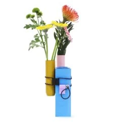 Vase Böte Holyblue - 4 Tubes(Vase Bote Holyblue 4 Tubes) -Alt vaseblue 2tubes